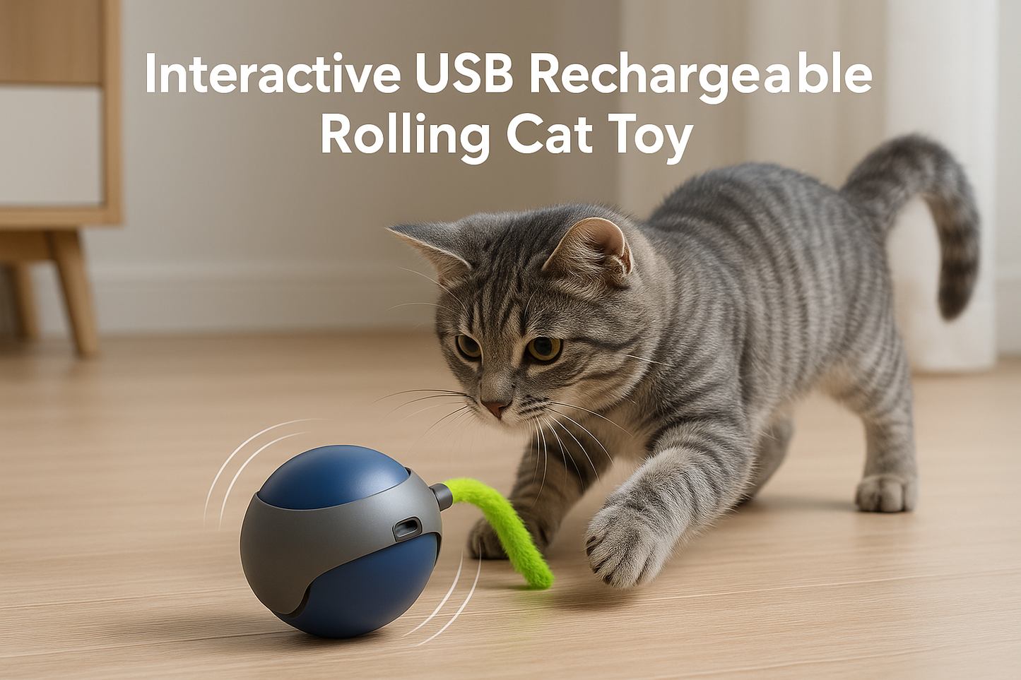 Generated cat toy headline image