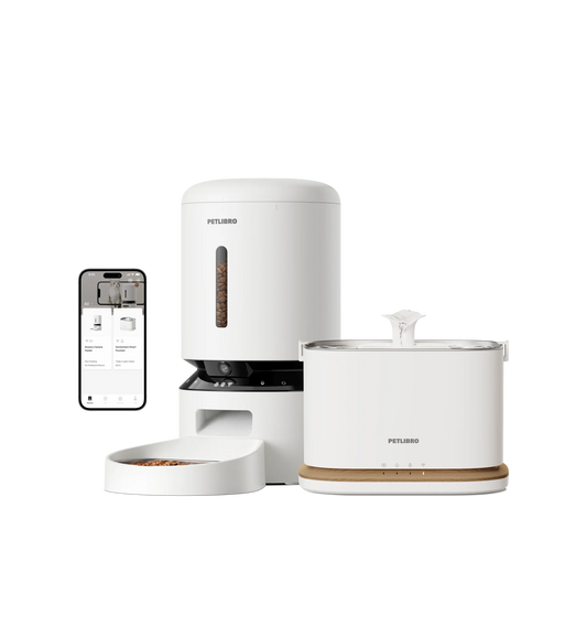 Petlibro Granary Smart Camera Feeder + Fountain Bundle