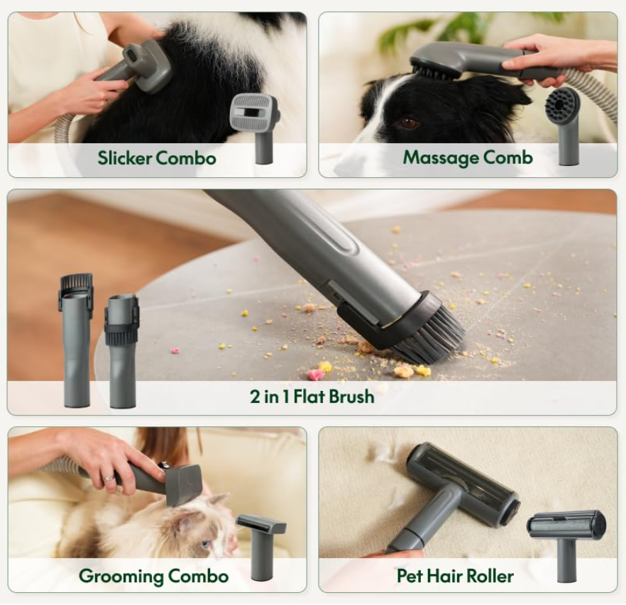 N3 9-in-1 Pet Grooming Vacuum