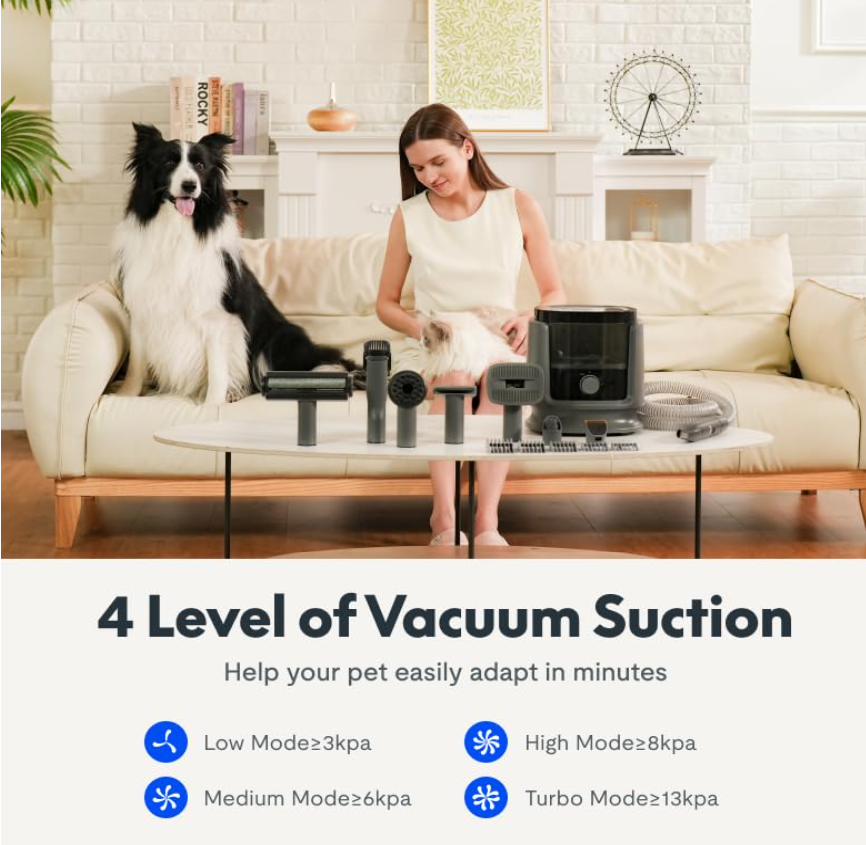 N3 9-in-1 Pet Grooming Vacuum