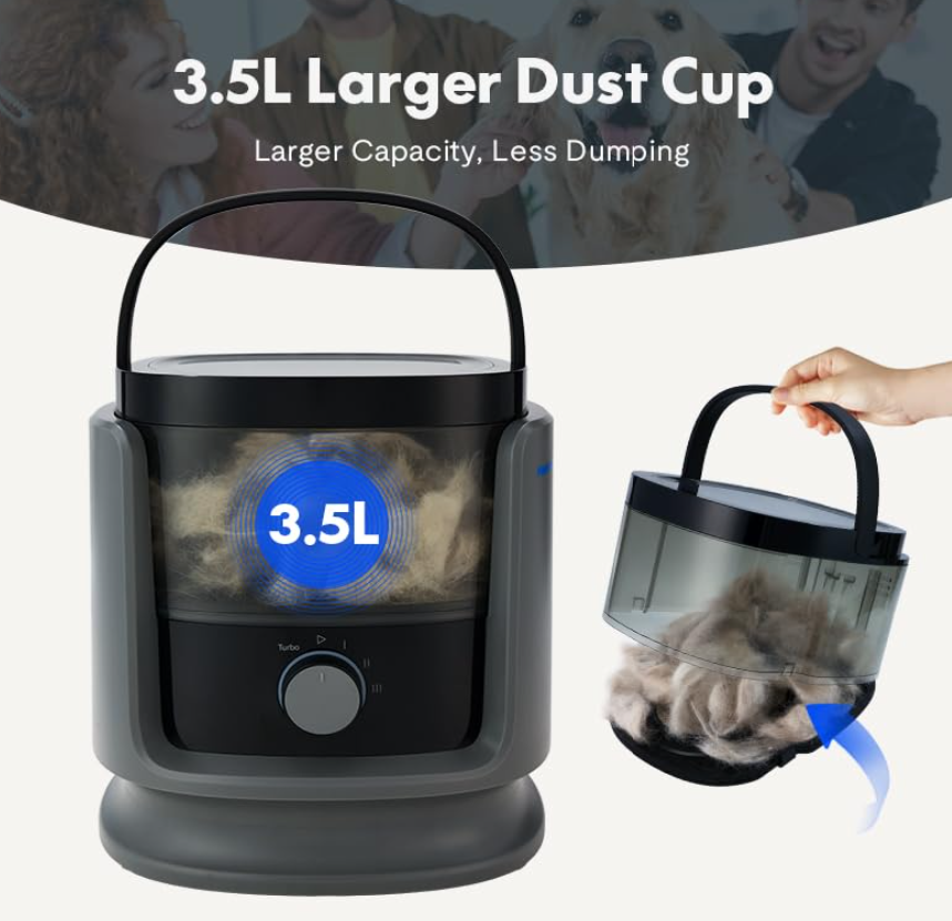 N3 9-in-1 Pet Grooming Vacuum