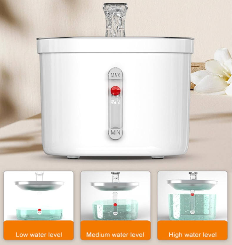 ANNAINUTC Cat Water Fountain 2L/68oz Automatic