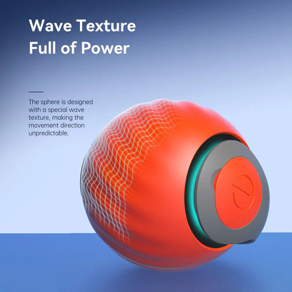 Interactive USB Rechargeable Rolling Cat Toy – Self-Activating Play Ball