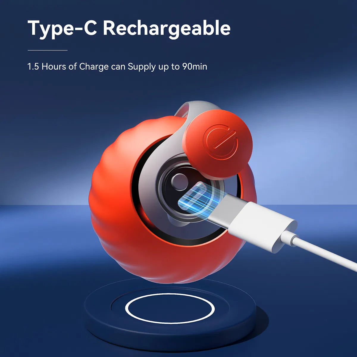 Interactive USB Rechargeable Rolling Cat Toy – Self-Activating Play Ball