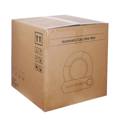 WiFi Smart Self-Cleaning Cat Litter Box – Automatic Scooping & Odor Control with App Monitoring